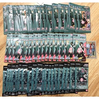 Gói thẻ metal card spy x family và Gum kèm Thẻ nhân phẩm card random limited
