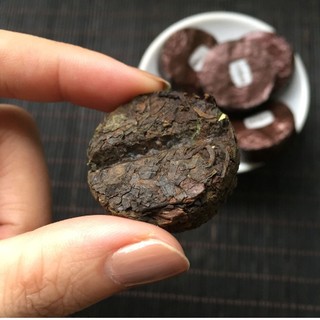 Trà phổ nhĩ chín vân nam hương nếp 1 viên