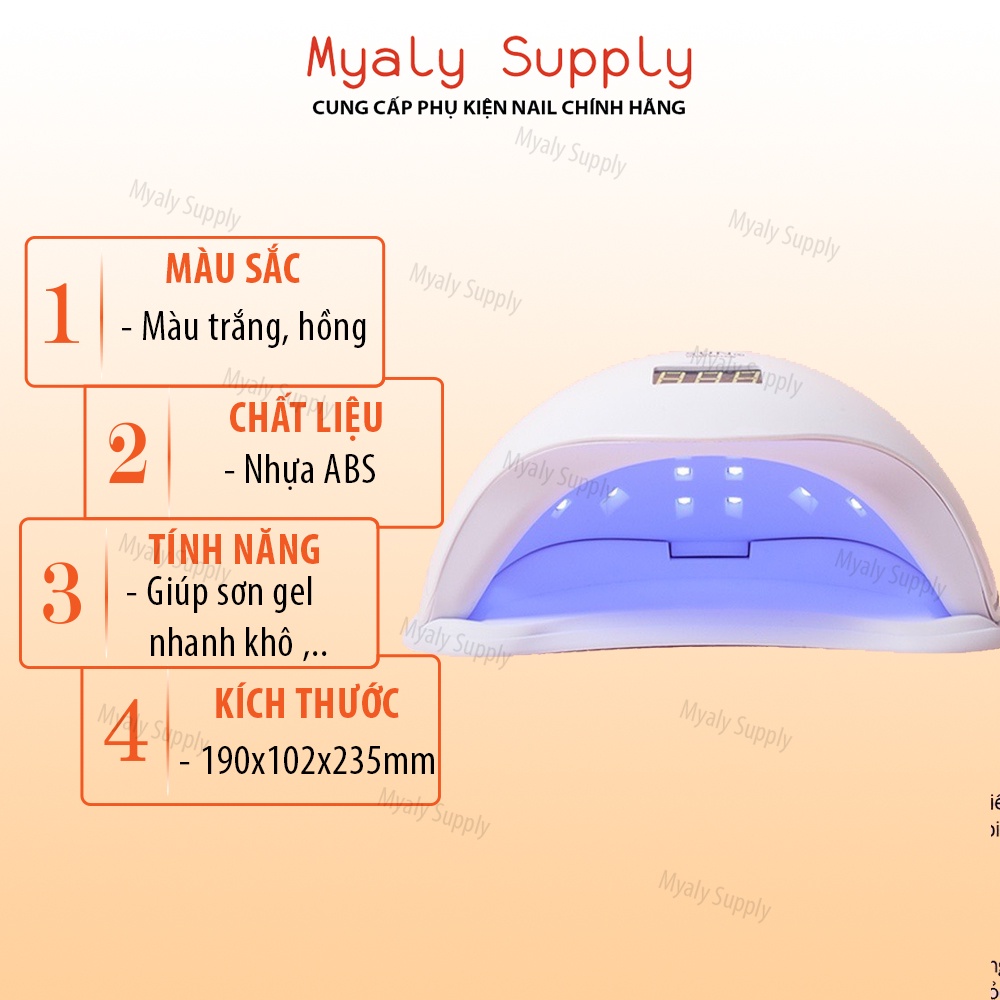 Máy Hơ Gel Sun 5 48W  LED/UV LAMP SP000074