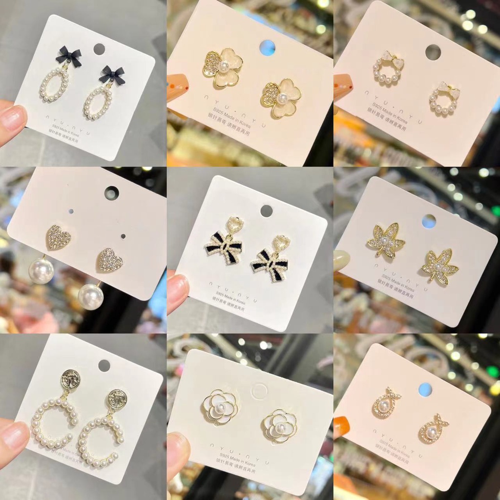 1 Đôi Bông Tai Ngọc Trai Phụ Kiện Thời Trang Cho Nữ HAA008