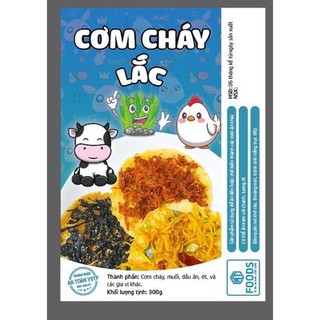 Cơm cháy lắc khô gà 300gram - minh thiên foods