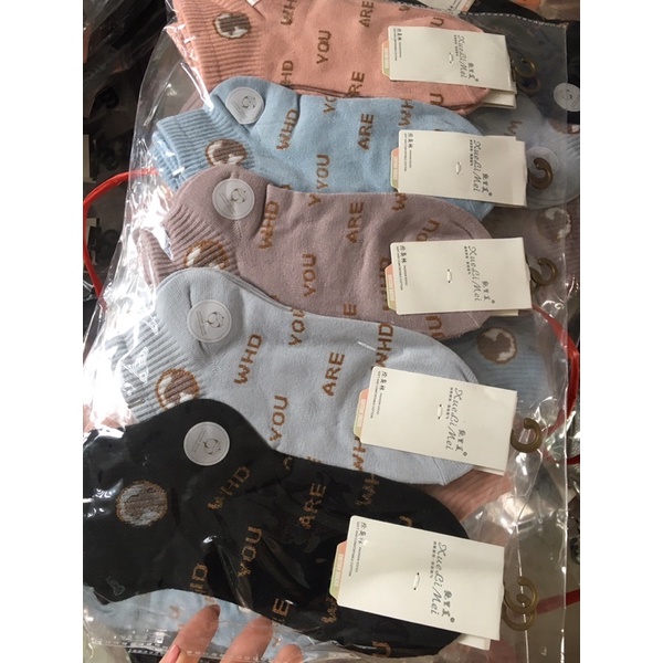 Sét 5 đôi tất người lớn nhiều mẫu