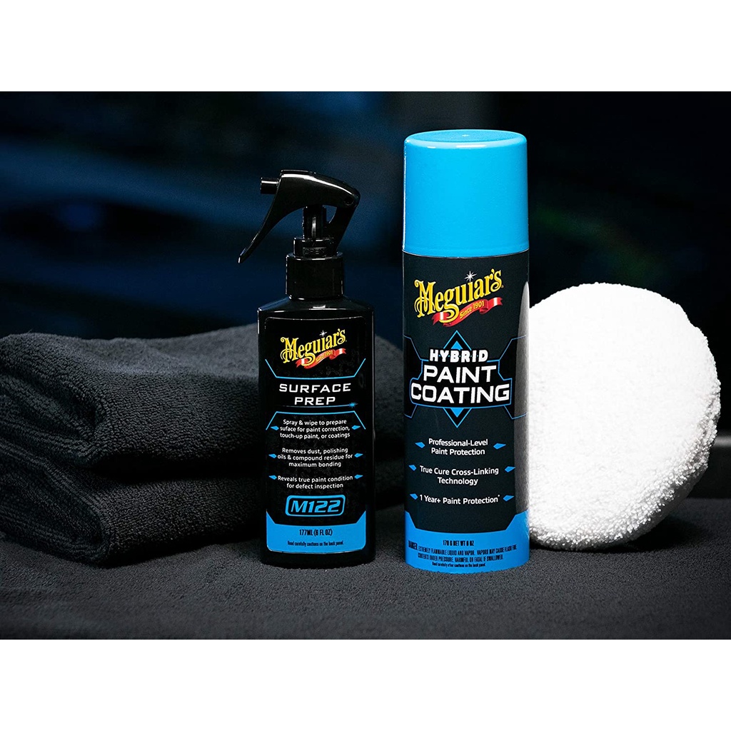 Meguiar's Bộ phủ bóng cho bề mặt sơn xe hơi - Hybrid Paint Coating, G210300