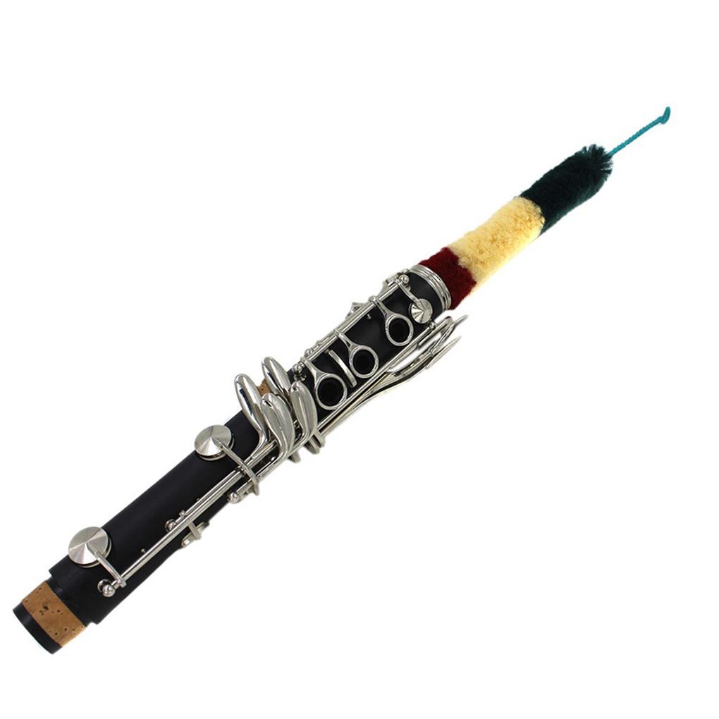 Cọ Vệ Sinh Ống Đen 3 Màu Cho Kèn Clarinet