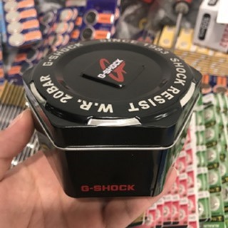 Hộp đồng hồ Casio, G Shock chất liệu thiếc không gỉ, hình lục giác - OneTime