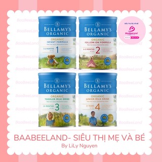 Sữa bột bellamy’s organic - baabeeland