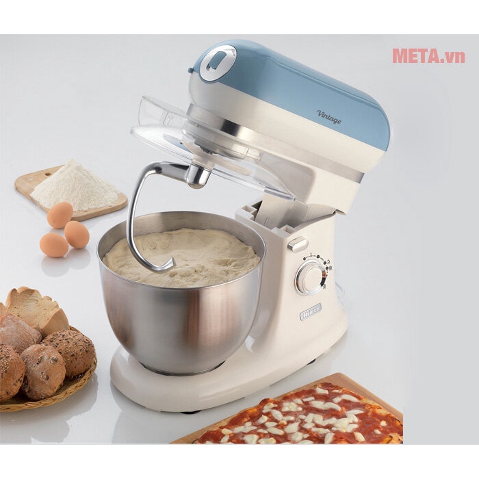 Máy Đánh Bột Ariete MOD.1588  (5.5L) - hàng chính hãng - 3 màu vintage