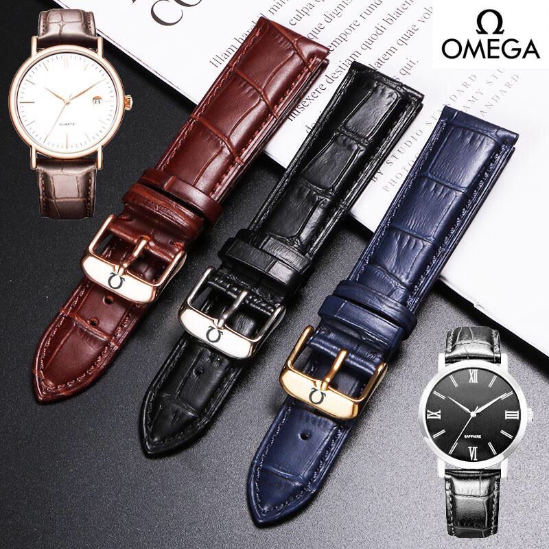 Dây Đồng Hồ Đeo Tay Họa Tiết Da Cá Sấu Dành Cho Nam Và Nữ Substitute Omega 007 Defei
