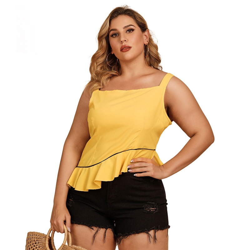 Áo Sơ Mi Không Tay Hở Lưng Màu Trơn Thời Trang Mùa Hè Cho Nữ