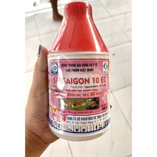 [CHÍNH HÃNG] chế phẩm diệt muỗi Secsaigon 10EC, Sec 10 chai 450ml