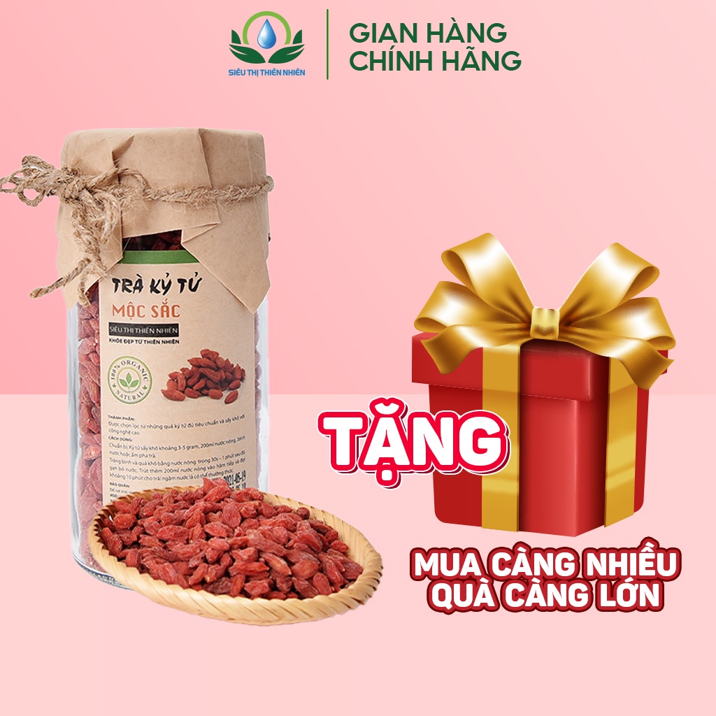 Kỷ Tử sấy khô Mộc Sắc Siêu Thị Thiên Nhiên 500g