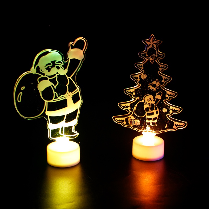 Đèn LED Trang Trí Năm Mới Hình Ông Già Noel