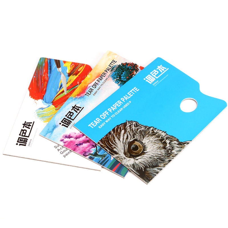 Giấy Pha Màu Acrylic Dùng Một Lần Tiện Dụng Cho Họa Sĩ