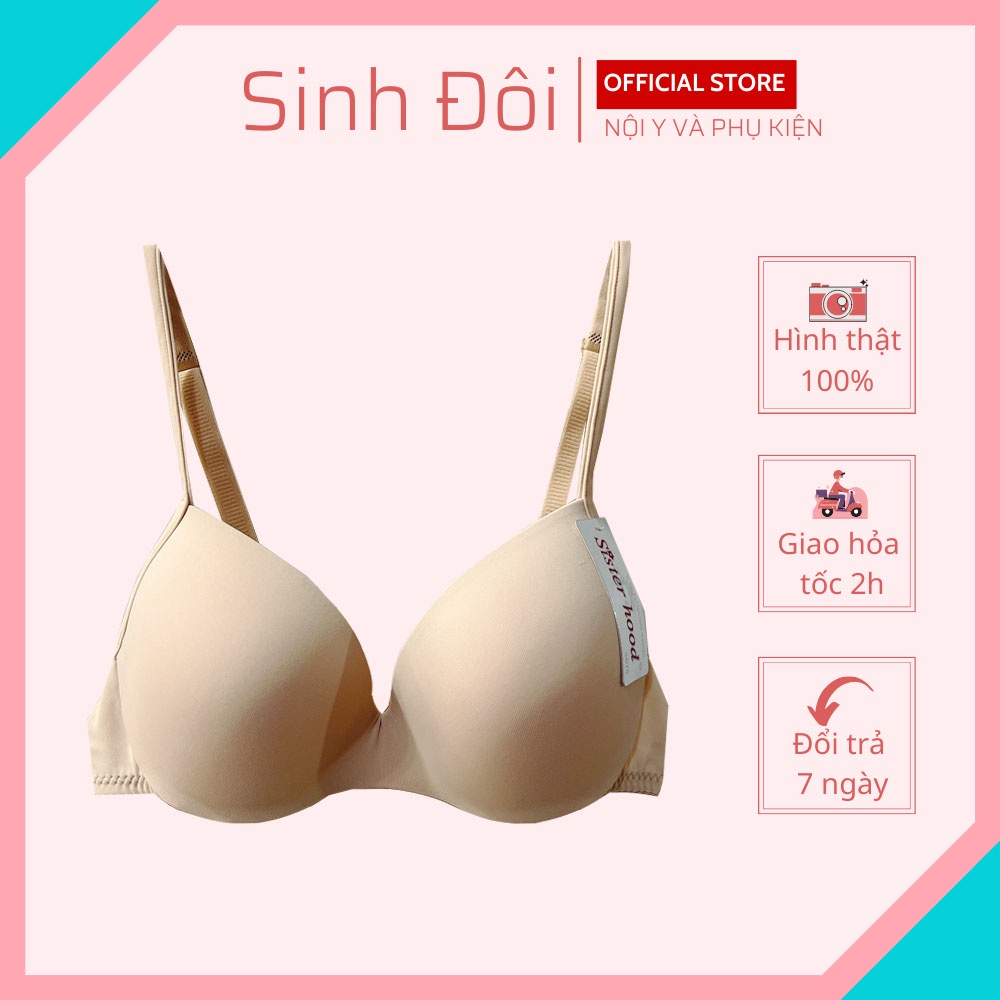 Áo ngực nữ có gọng nâng ngực SD8056 mút mỏng màu trơn thoải mái size 34-36-38
