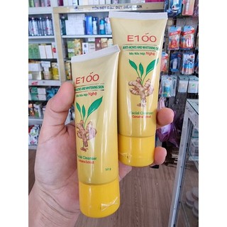 Sữa rửa mặt e100 nghệ 50g ( chuẩn cty ) Tuýp nhỏ