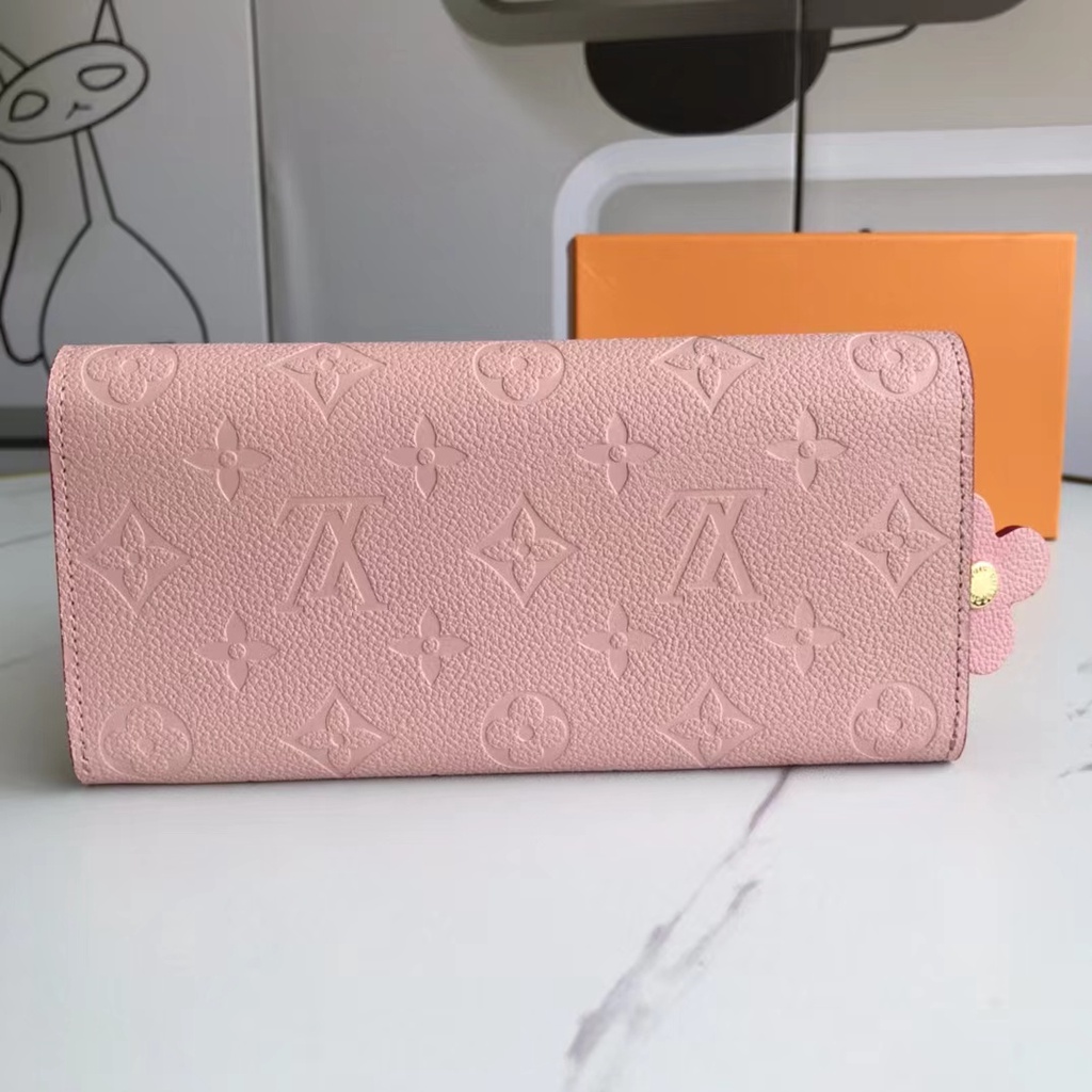 Sẵn sàng giao hàng Ví nữ Emilie mới của Louis Vuitton LV có hộp M63918