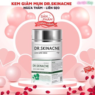 Kem giảm mụn dr.skinacne, ngừa thâm liền sẹo dr.skinacne 15gr - chính hãng