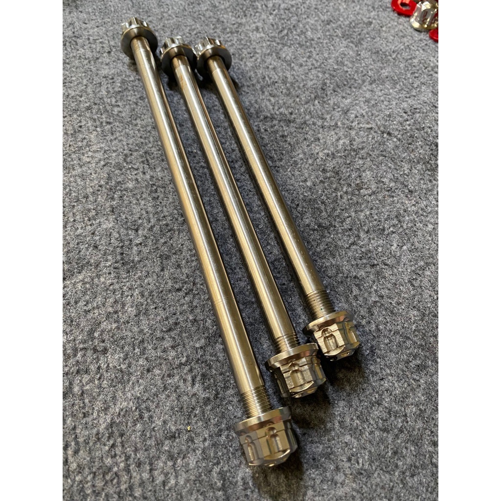 Trục Bánh Sa.la.ya Cho Dòng Xe Wave/Dream/Future - Inox304 Siêu Bóng