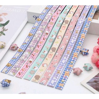 Set Giấy gấp sao ,gấp hạc phong cách hoạt hình, giao mẫu ngẫu nhiên
