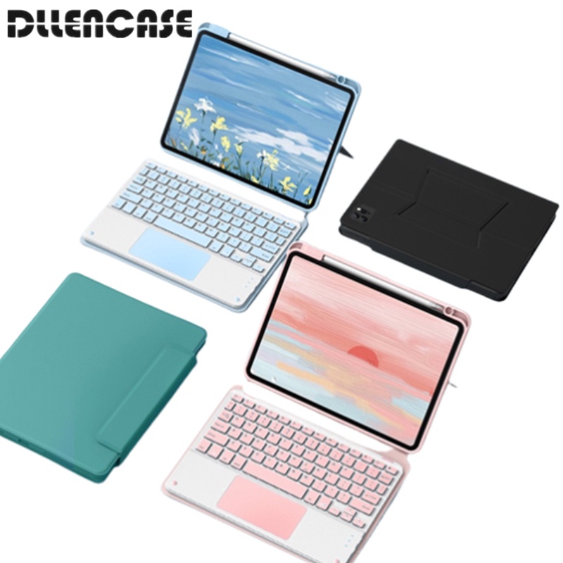 Bao da máy tính bảng Dllencase từ tính thích hợp cho iPad Air 4 10.9 Mini 6 2021 Pro 10.5 11 2018 2020 10.2 7/ 8/ 9th