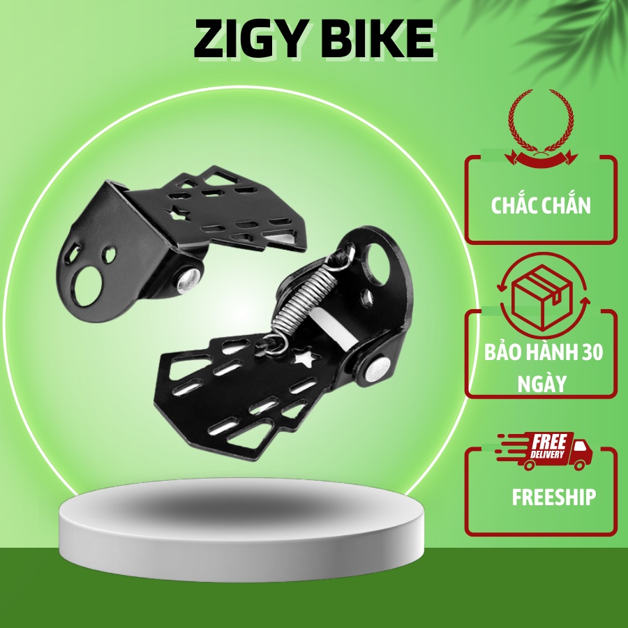Gác chân, Gác chân xe đạp thể thao ZIGY BIKE loại cao cấp gấp xếp được