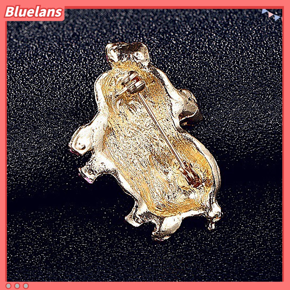 Ghim Cài Áo Hình Chú Heo Đính Đá 48h Thời Trang Cho Nữ