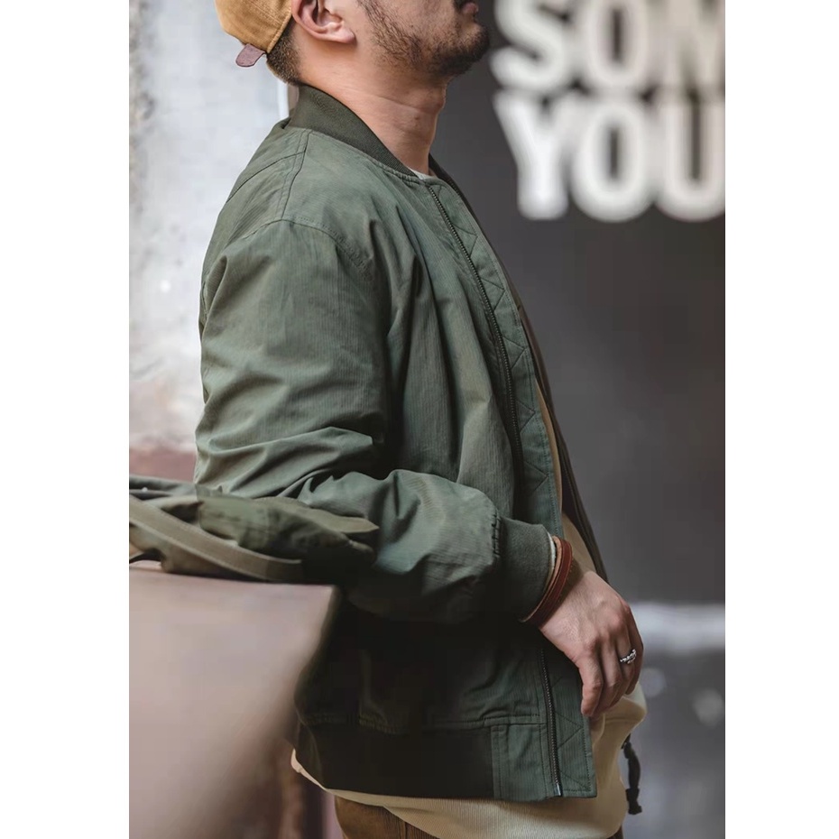 Áo Khoác bomber ma-1 Phong Cách Quân Đội Mỹ Cho Nam