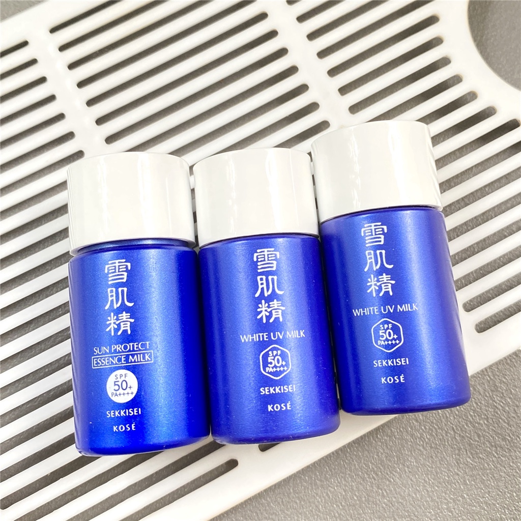 Kose KCN Dạng Sữa SEKKISEI SUN PROTECT ESSENCE MILK SPF50/PA++++ 10g (mini)