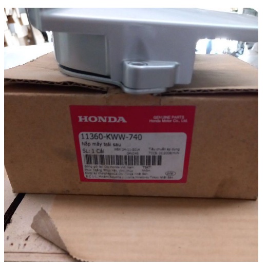 Mang cá Wave S110 / Wave A 110 zin Honda / Đuôi cá Wave S110 / Nắp đậy nhông trước Wave S110