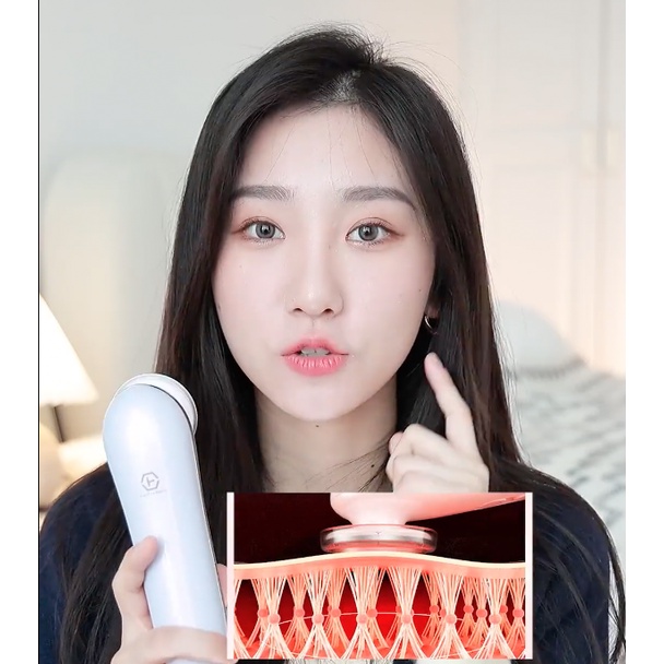 Máy nâng cơ trẻ hoá da 9 in 1 công nghệ Nano Photon RF, EMS , Sóng siêu âm NanoTime F82E HTBeauty