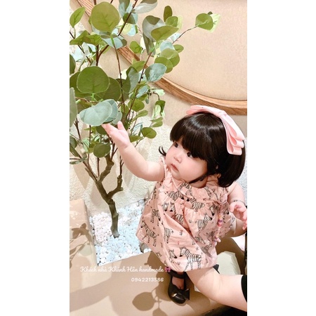 Cài tóc nơ bản to dành cho bé gái