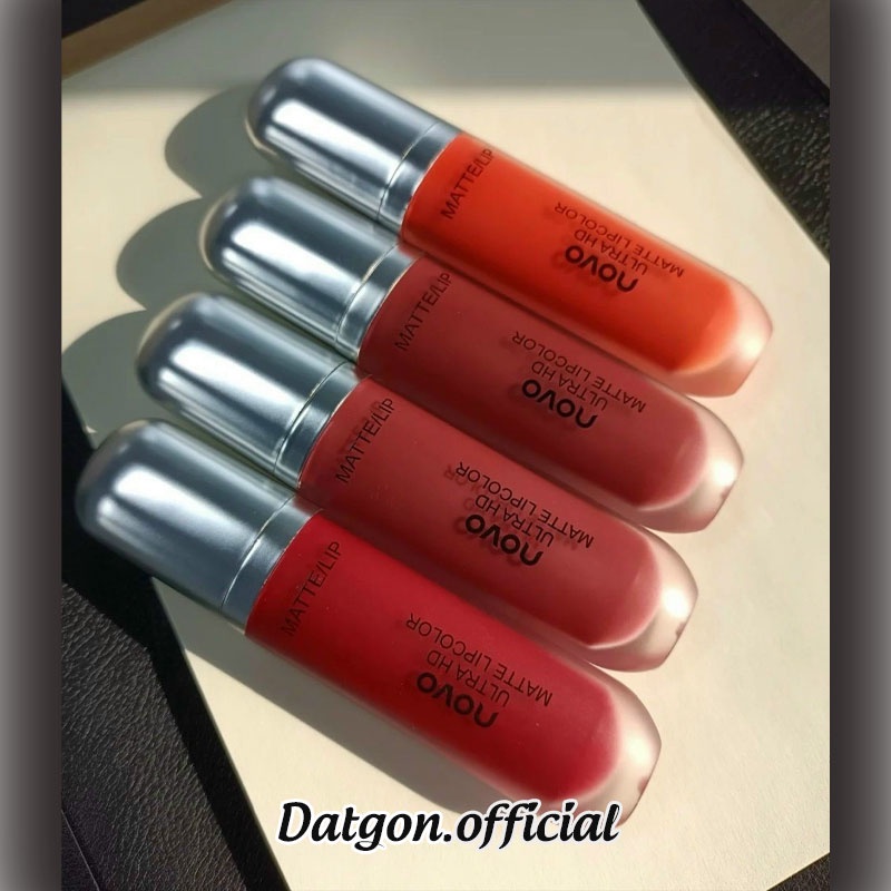 Son Novo Đỏ Nâu Dạng Lỏng Màu Sắc Thời Trang Nội Địa Trung