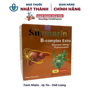 Silymarin b-complex extra giúp tăng cường giải độc,mát gan - nhà thuốc nhật thành