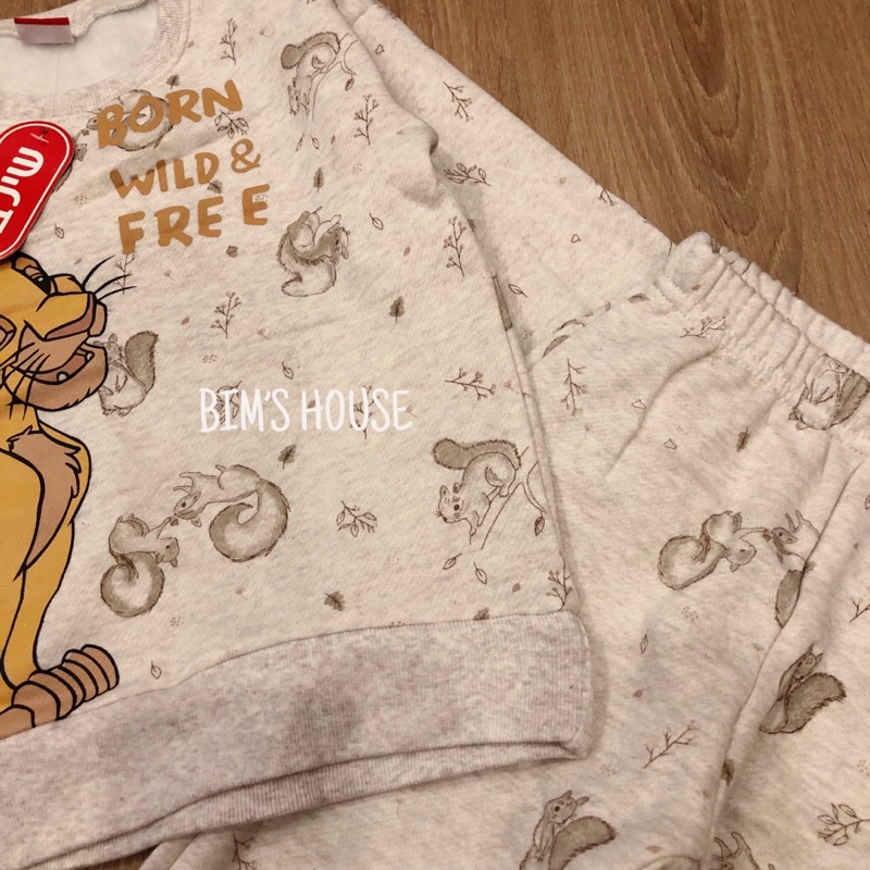 Bộ nỉ Lion bé trai