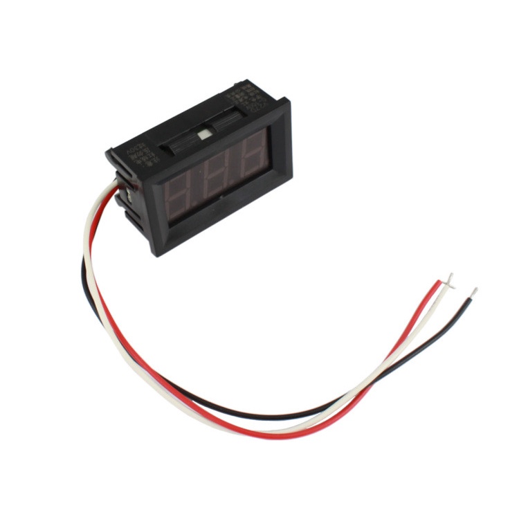 Đồng Hồ Đo Điện Áp DC 0-100V 3 Dây Dùng Cho Xe Điện