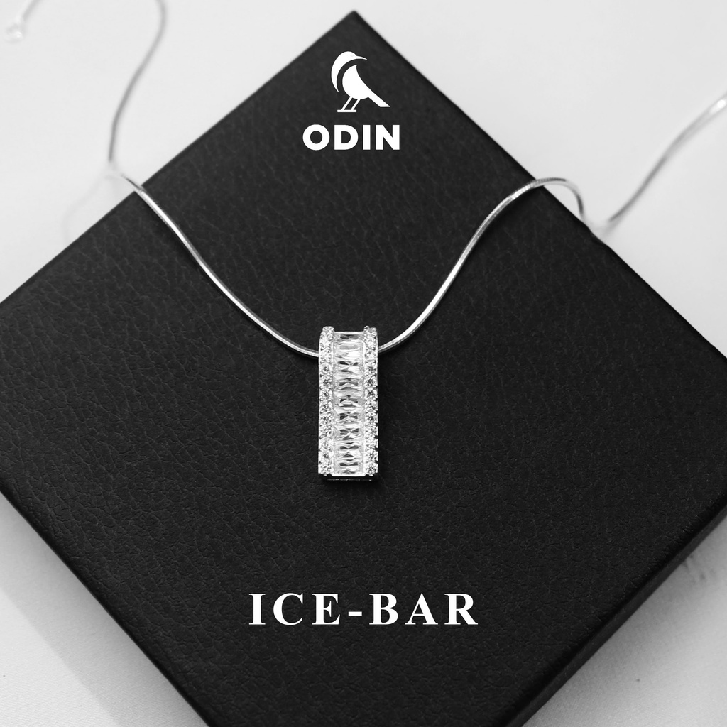 Dây chuyền ICE BAR Bạc S925 - Tặng kèm nước rửa bạc
