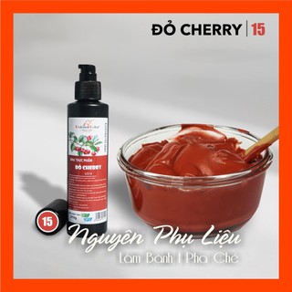 210gr - màu nước thực phẩm làm bánh unicorn color - màu đỏ cherry