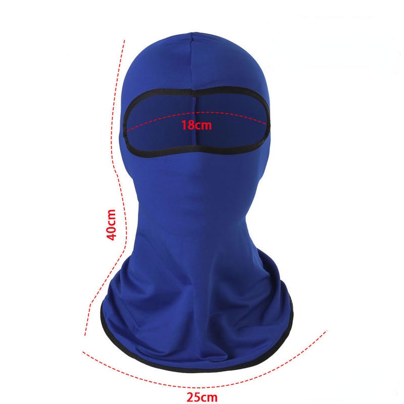 Mũ Trùm Đầu Chống Nắng Họa Tiết Rằn Ri Bảo Vệ Khi Lái Xe