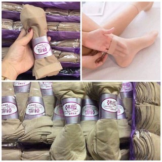 10 đôi tất da chân hàn quốc cổ ngắn