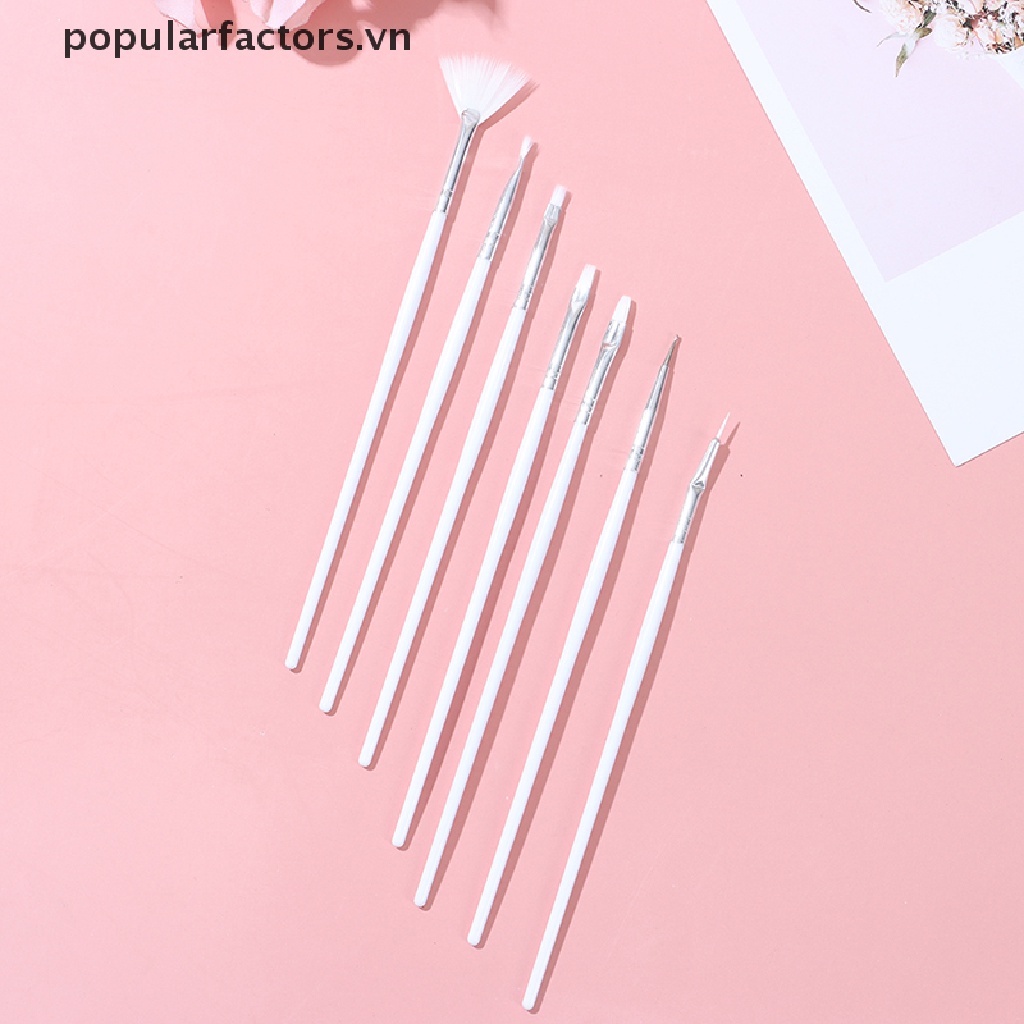 Set 15 Cọ Vẽ Trang Trí Móng Tay Nghệ Thuật Cho Salon DIY  [VN]