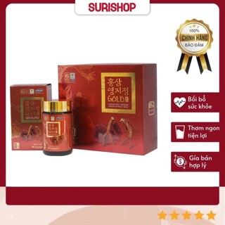 Cao Hồng Sâm Linh Chi 6 Năm Tuổi Pocheon Hàn Quốc Hộp 2 Lọ 480g Hàng Chính Hãng