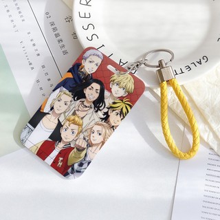 Anime Tokyo Revenger, Attack on Titan, Jujutsu Kaisen, ONE PIECE,Demon Slayer,Genshin,My Hero Academia,Arknights,Sailor Moon, Honkai Impact,Captor Sa Lanyards Card HOLDER