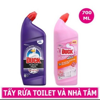 Nước tẩy rửa nhà vệ sinh,nhà tắm duck 700ml