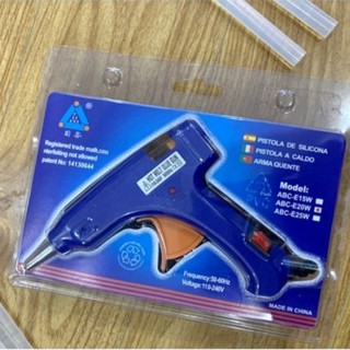 Máy bắn keo hỗ trợ dán sản phẩm đan móc