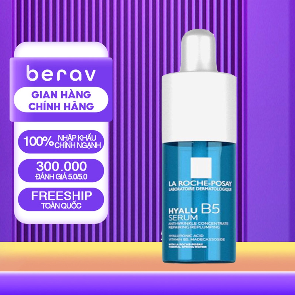 Serum Dưỡng Chất chuyên sâu giúp hỗ trợ quá trình tái tạo da La Roche-Posay HYALU B5 Serum (10ml / 30ml)