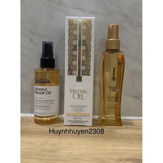 [Hàng Loreal] Tinh dầu dưỡng tóc mềm mượt Mythic Oil_100ml.