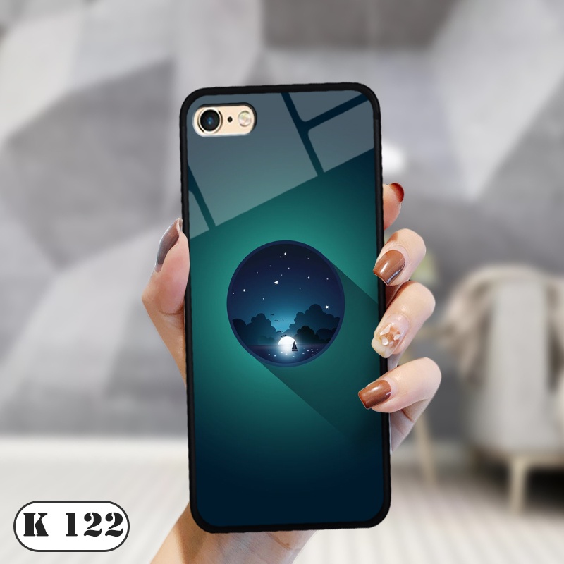 Ốp lưng Iphone 6 Plus - Lưng kính cường lực