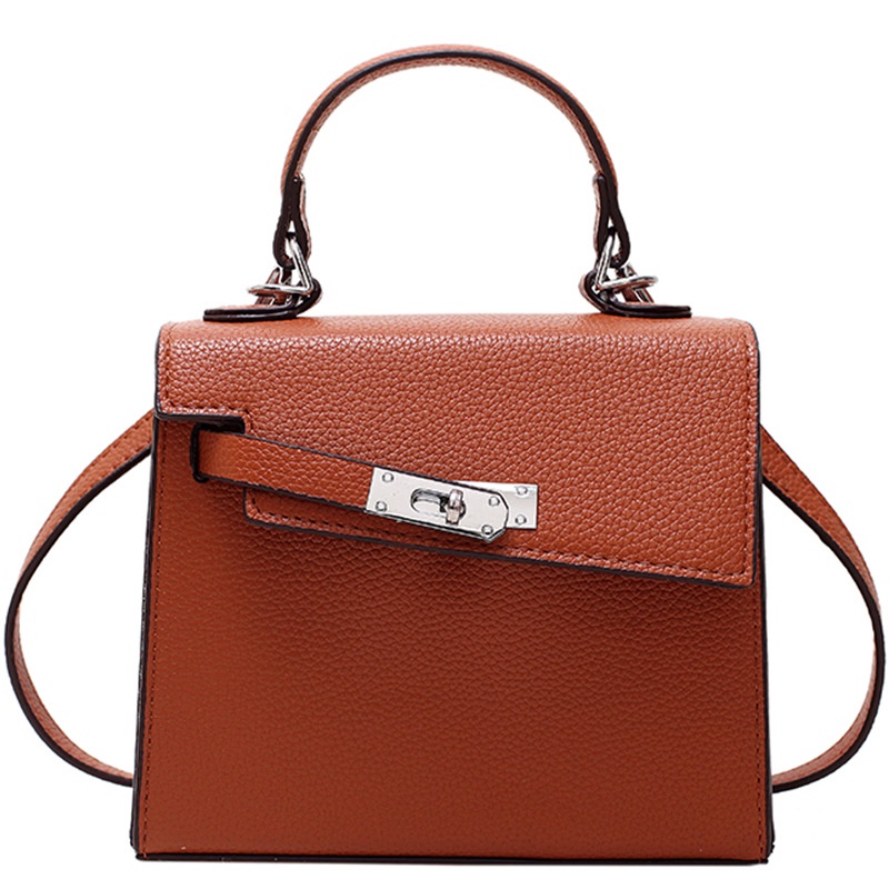 Ielgy Túi Đeo Chéo Nhỏ Hình Vuông Phong Cách vintage Phương Tây Cho Nữ