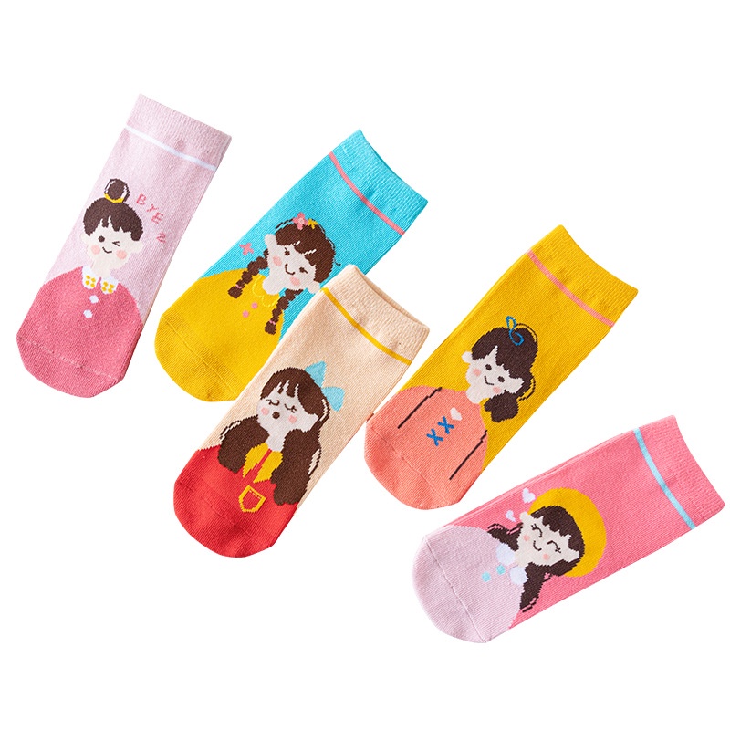 Tất len công chúa đáng yêu cho bé gái size 1-5 tuổi