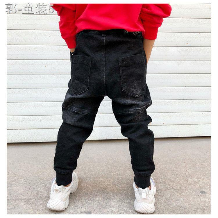 Quần Short Jean Ngủ Màu Đen Phong Cách Hàn Quốc Thời Trang Xuân Thu 2022 Cho Nam